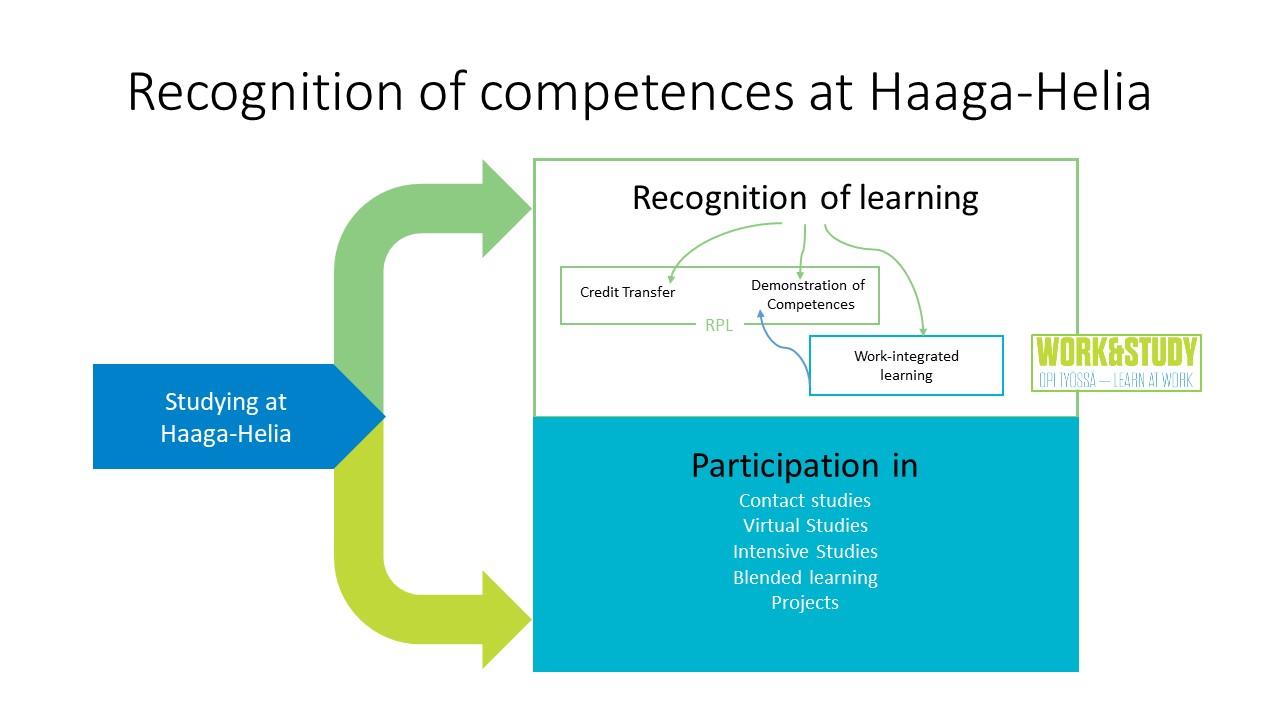 Picture 9. Recognition of competences at Haaga-Helia